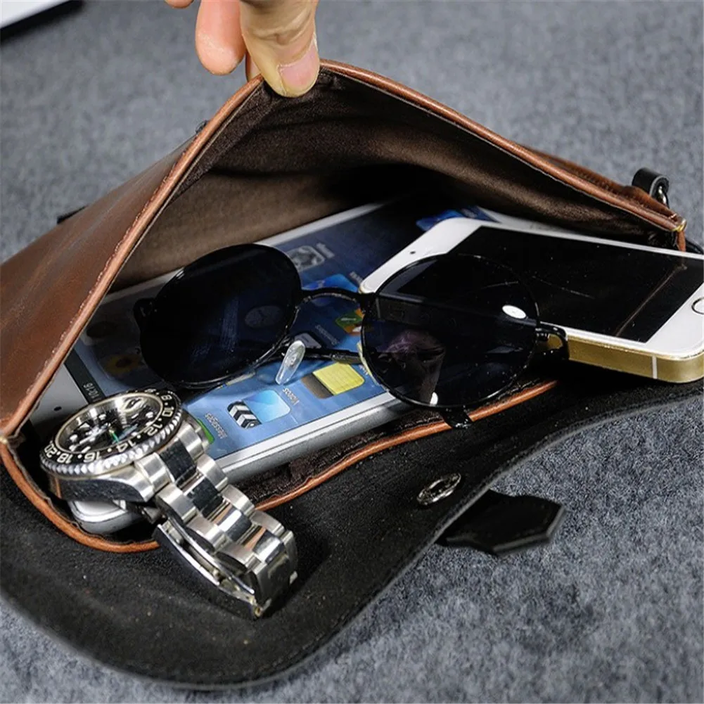 

Emarald Brands Men bag PU Leather Handbags High quality Handy Bag Handbags Briefcase Casual Male Large Purses
