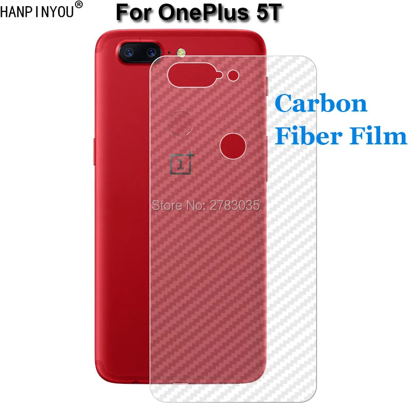Для OnePlus 5T A5010 One Plus 1 + 6 01 &quotпрочная 3D пленка из углеродного волокна с защитой от