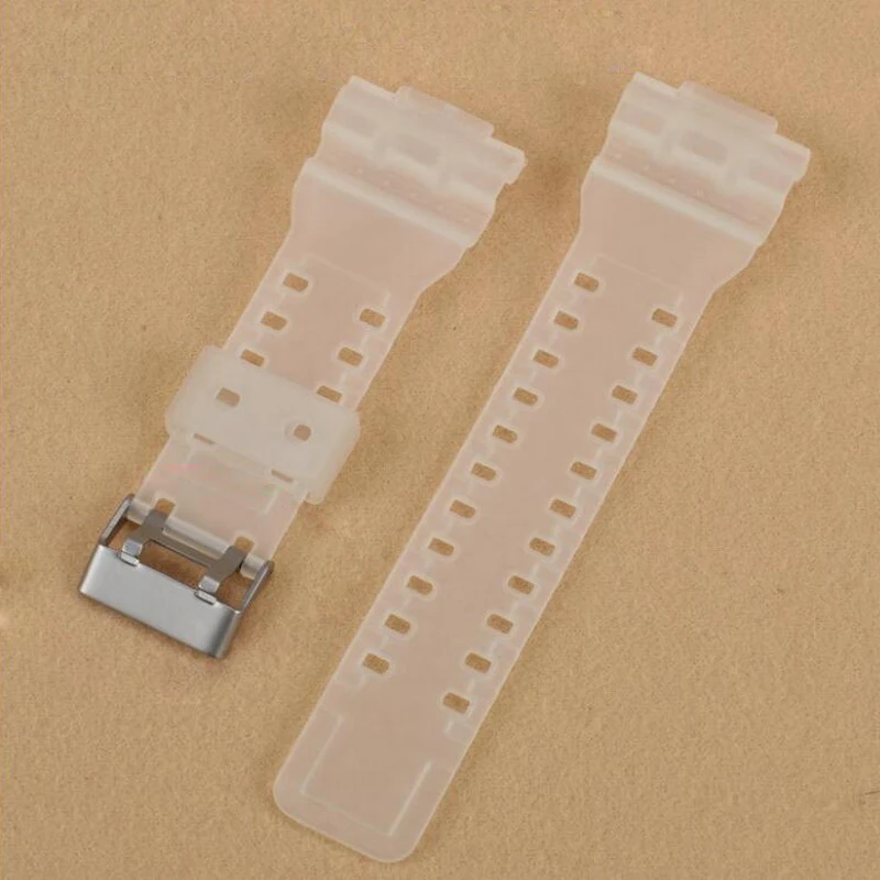 neway 16mm Rubber Watchbands Men Black Sport Diving Silicone Watch Strap Band Metal Buckle For Casio g-shock Accessories | Наручные часы