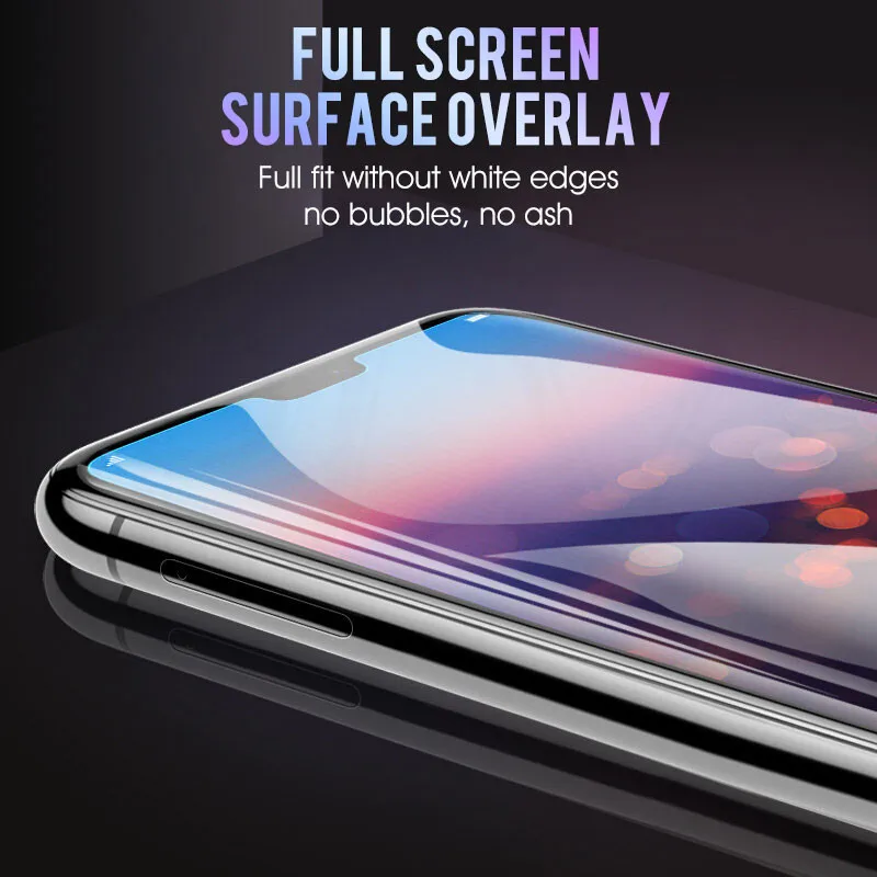 Закаленное стекло для Huawei P20 Lite Pro защита экрана с полным покрытием Nova 3E защитное