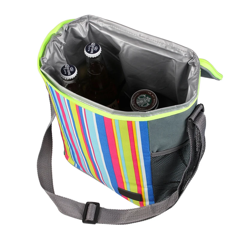 Сумка для ланча SIKOTE цветная изолированная прямоугольная пикника| |