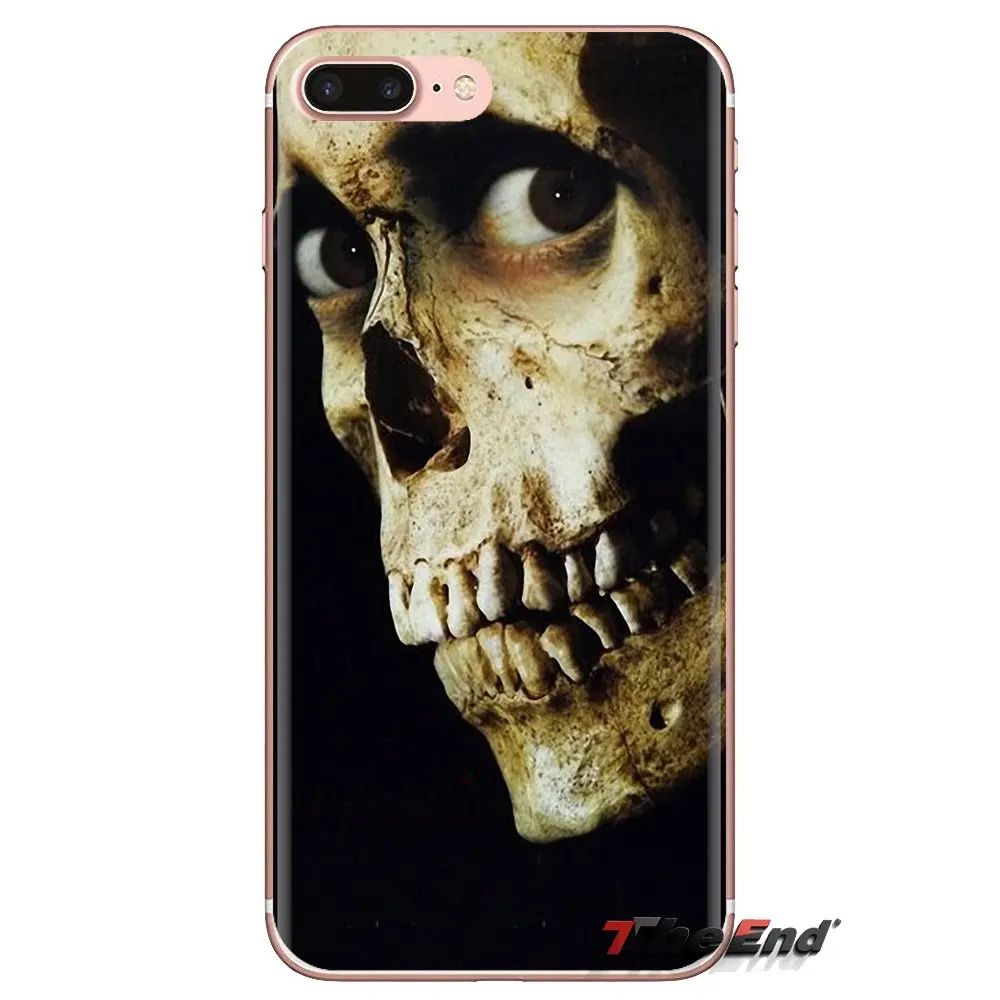 Сатанинский череп мягкие прозрачные чехлы Чехлы для iPod Touch Apple iPhone 4 4S 5 5S SE 5C 6 6S 7 8 X