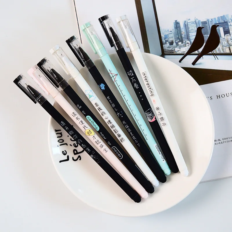 3pcs Student Creative Science Pen Needle Black Wholesale I Academic | Канцтовары для офиса и дома