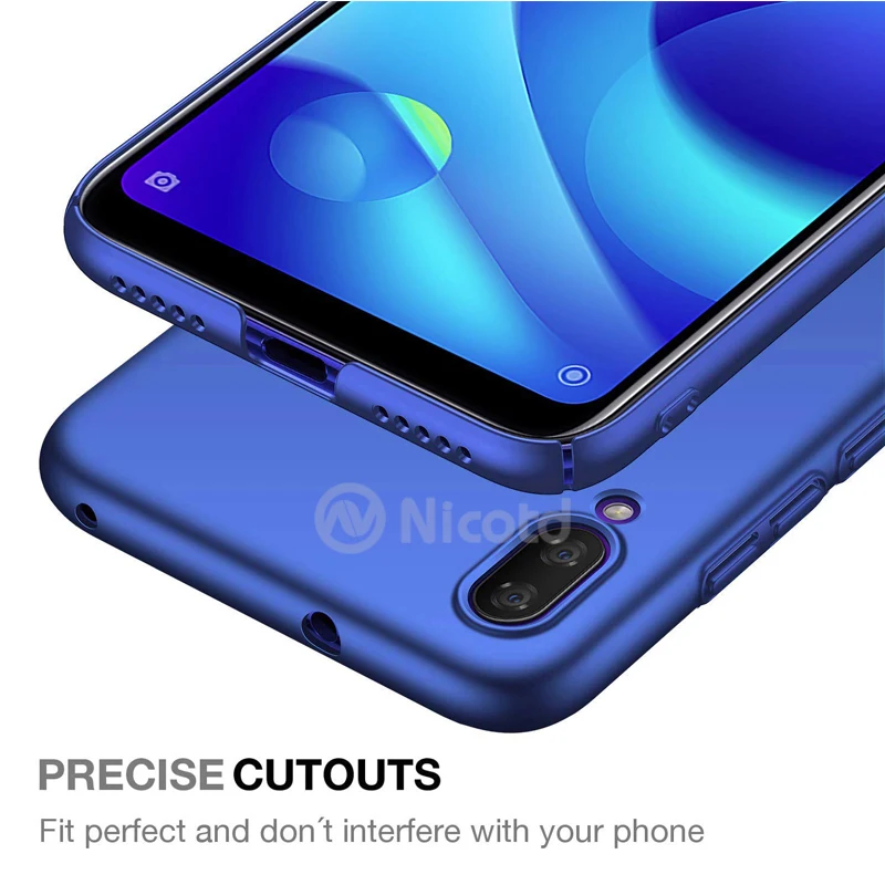 Для Xiaomi Redmi Note 7 задняя крышка тонкий PC классический гладкая кожа матовый чехол для телефона для Xiomi Redmi Note 7 Note7 задняя крышка оболочка