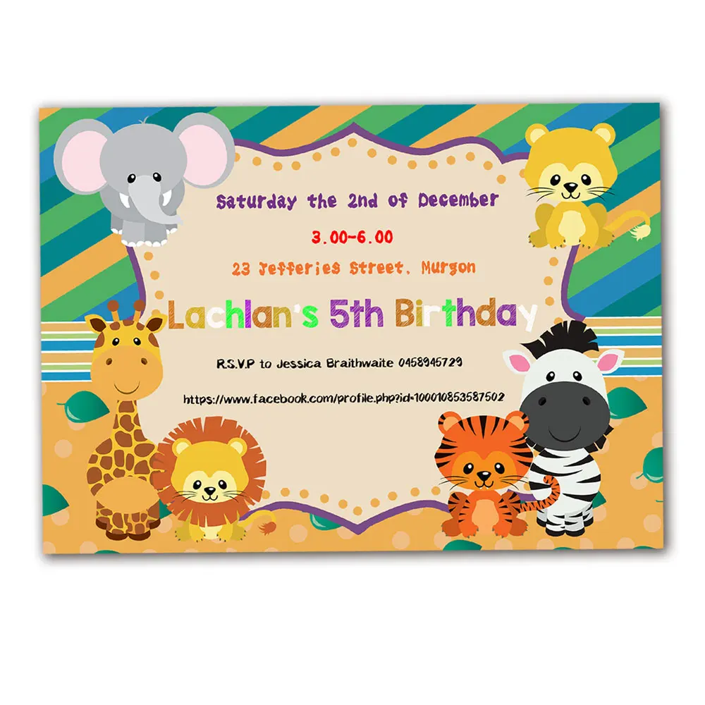 20 шт. приглашения на день рождения украшения для детей|card birthday|invitation cardbirthday cards