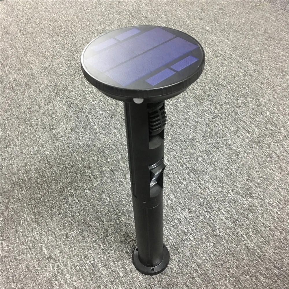 Двойной датчик движения 6 светодиодов регулируемый угол солнечный светильник