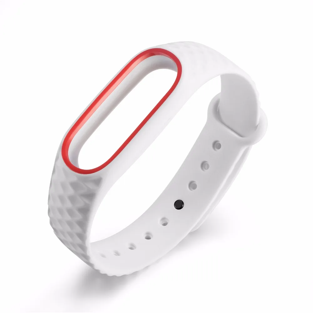 Для Xiaomi mi Band 2, ремешок для браслета mi band 2, цветной ремешок для браслета, сменный смарт-браслет, аксессуары для mi Band 2, силиконовый