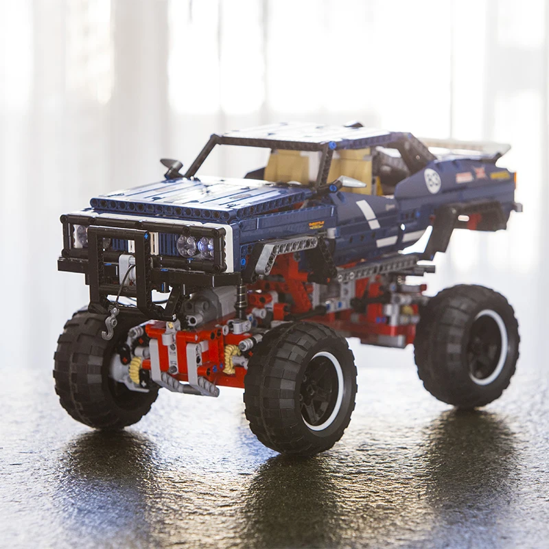 20011 Technic серии дистанционного управления внедорожных 1605 шт. Ограниченная серия транспортных средств электродвигателей 41999 строительных блоков