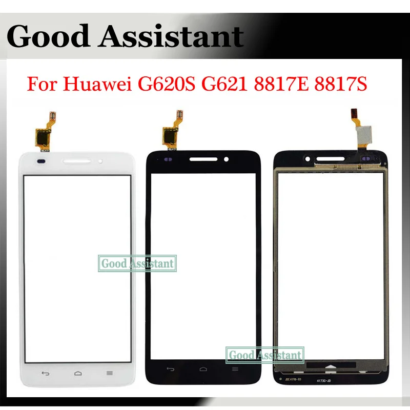 Новый высококачественный черный/белый 5 0 дюймов для Huawei G620S G621 8817E 8817S сенсорный