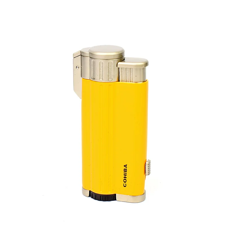 Новое поступление COHIBA 3 факел струйный пламя и сигары удар Бутан газовая