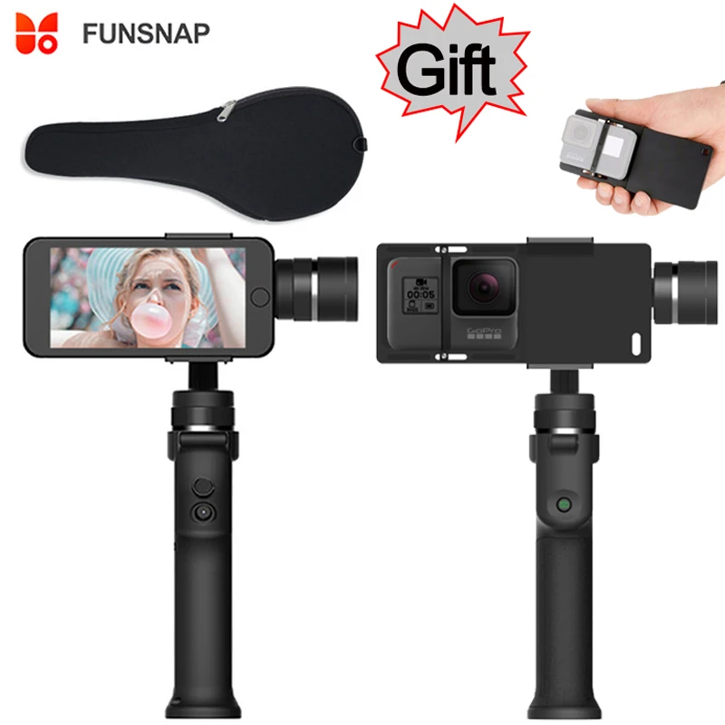 Захват funsnap 3 осевая ручка для телефона карданный стабилизатор steadicam смартфона