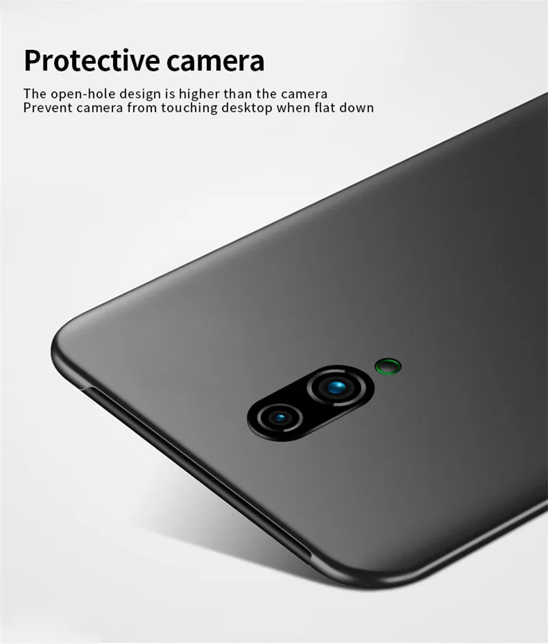 Luxury 360 Full Plastic Cover For Oppo Reno Case CPH1917 Matte Hard Phone Back 6.4 inch Coque |