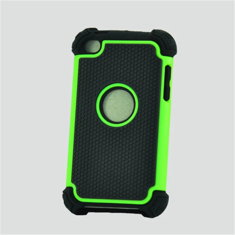 Пластиковый чехол с шариком силиконовый для iPod Touch 4 задняя крышка логотипом|cover for