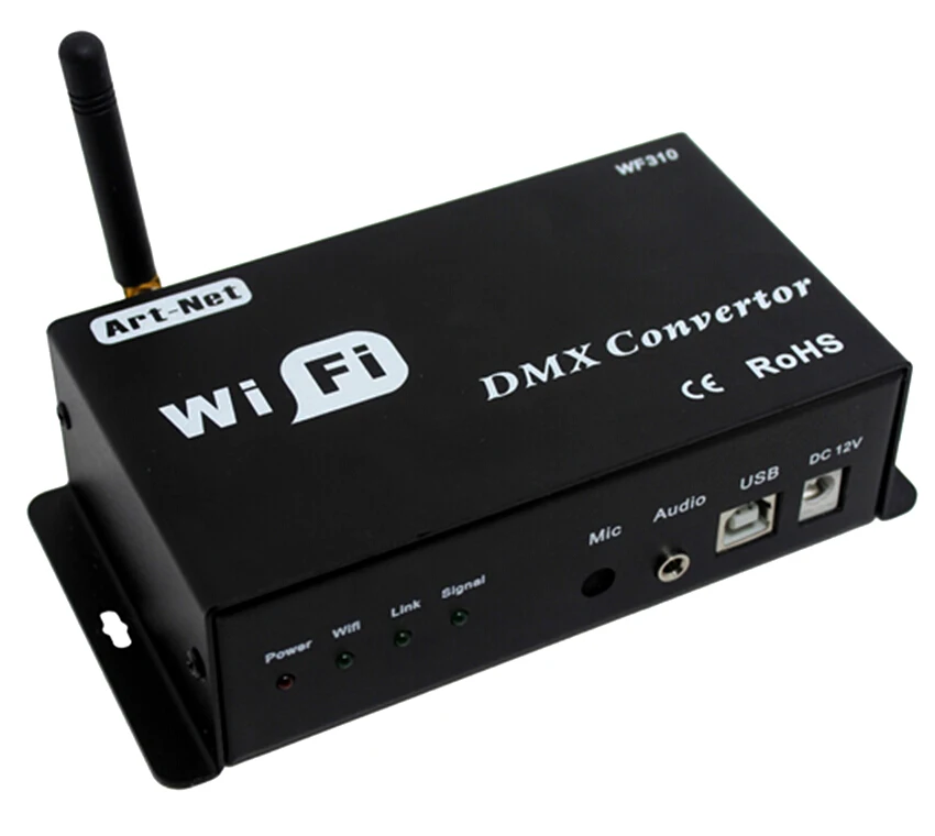 LED WiFi DMX Converter DMX512 WiFi LED Controller DC12V input Communication protocol Art-net DMX512 DMX 512 Signal output