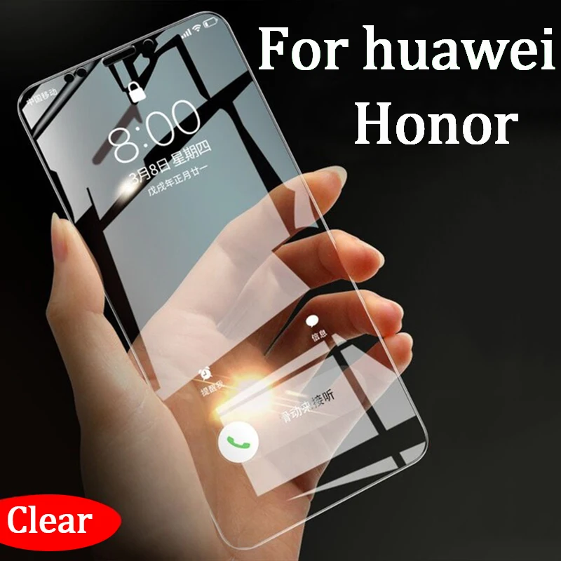 Защитное стекло для huawei honor 8x8 8c 8 lite 9 9i 10 x c i huaway закаленное защита экрана защитная