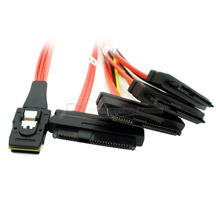 LSI / 3Ware Molex mini SAS SFF-8087 и power x4 cable | Компьютеры офис