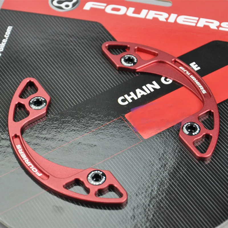 Fouriers, велосипедная цепь из сплава MTB, защита от Баша, крепление для цепи, направляющая от 30 т до 40 т BCD 104 мм, велосипедная защита из двух частей