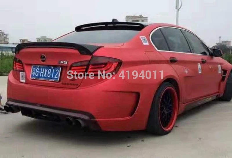 Задний спойлер на крышу из углеродного волокна MONTFORD крыло багажника для BMW F10 5