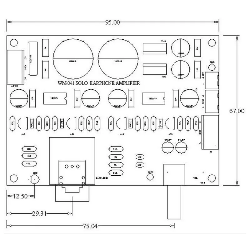 Сольный усилитель для наушников 12 В DIY can drive DT990 HD650 без шума|amplifier board|headphone amplifier