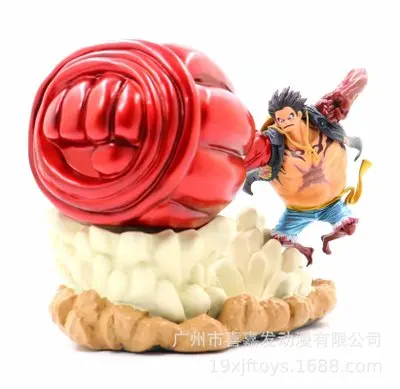 One piece gear 4 Луффи Фигурка Обезьяна д Луффи Шестерня Четыре ПВХ Коллекционная модель игрушки Аниме Фигурка figma 40 см игрушка - Цвет: NO BOX