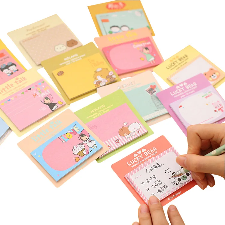 Мини блокнот Molang Rabbit 4 шт./лот|Блокноты| |