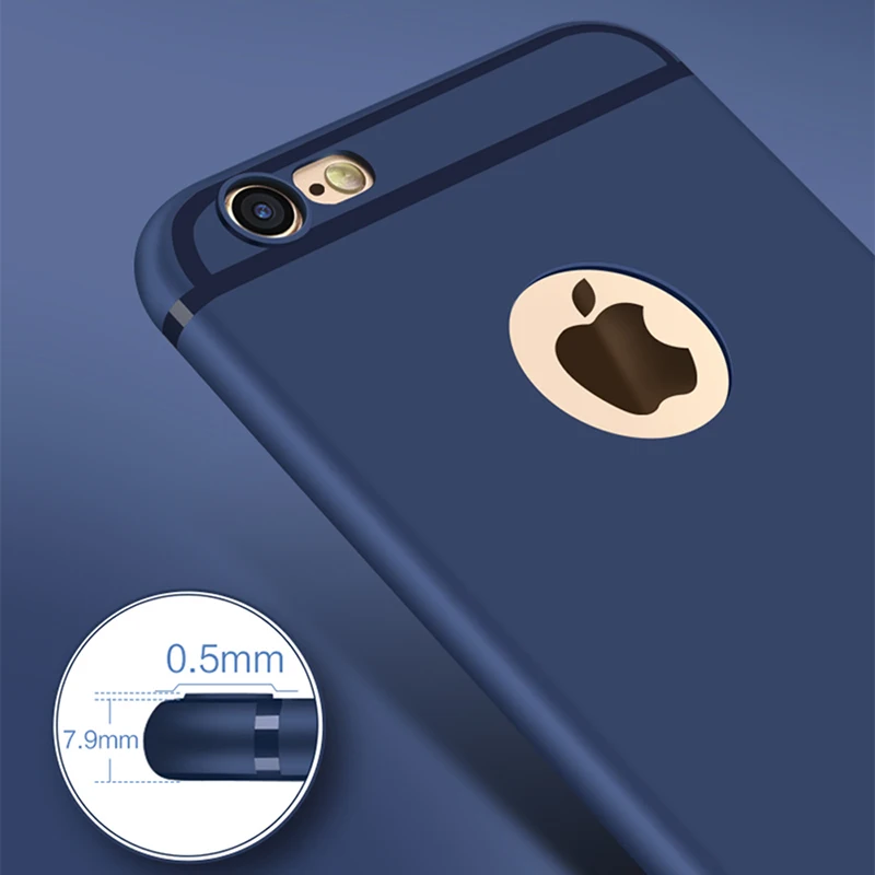 Чехлы для iPhone 6 роскошный мягкий силиконовый чехол s ультра тонкие Plus 6s |