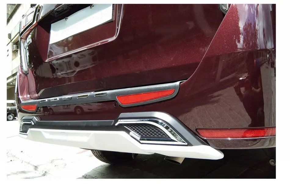 Автомобильный Стайлинг заднего бампера для toyota innova ABS пластина бампер, автомобильные запчасти аксессуары для toyota innova YCSUNZ