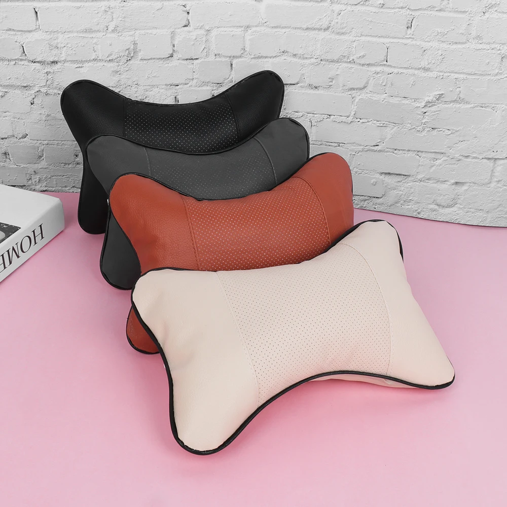 Новое поступление автомобильное сиденье подставка для головы и шеи Кожаная