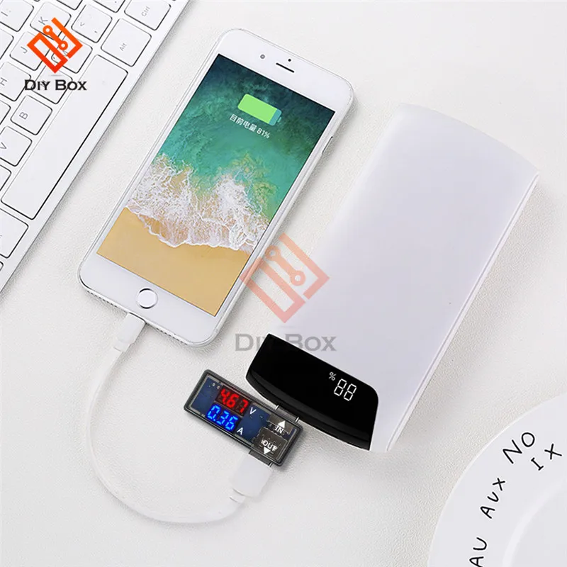 Мини USB 5 V Ток Напряжение метр тестер красные, синие Вольтметр Амперметр детектор цифровой Дисплей 3,3 V-18 V для мобильного телефона Мощность