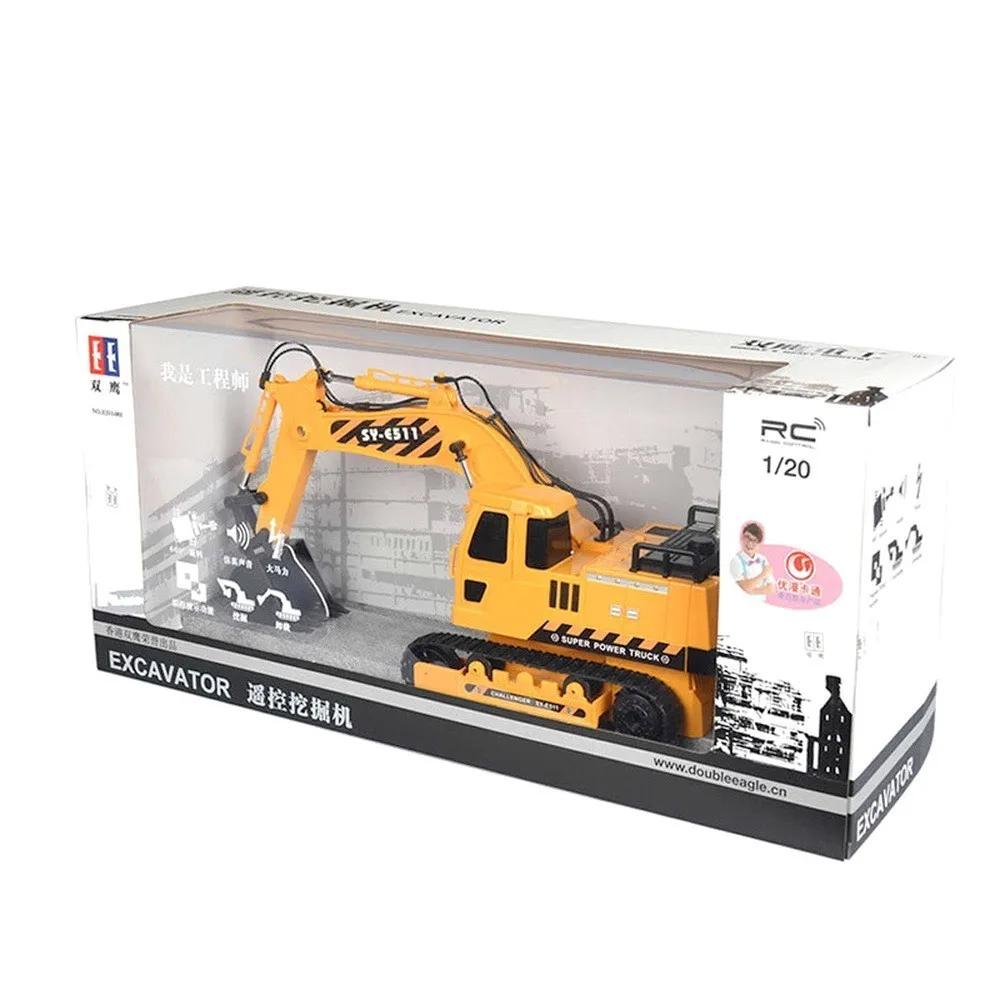 Engineer Series Remote Control Excavating Machinery Toys Goods In pull back diecasts toy vehicles model voiture enfant |