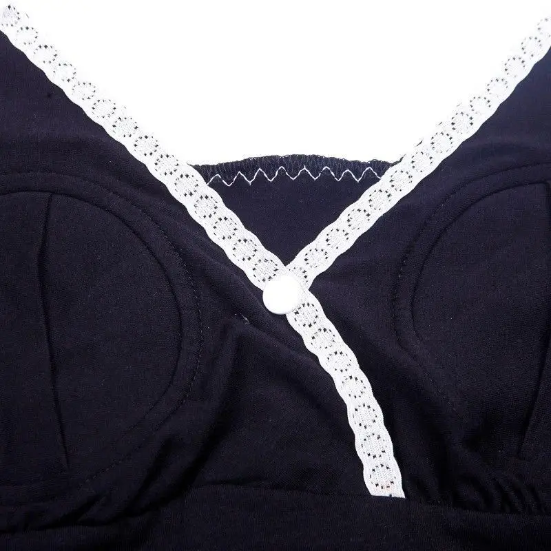 Бюстгальтер для кормления грудью без рук 2017 жилет однотонный хлопковый