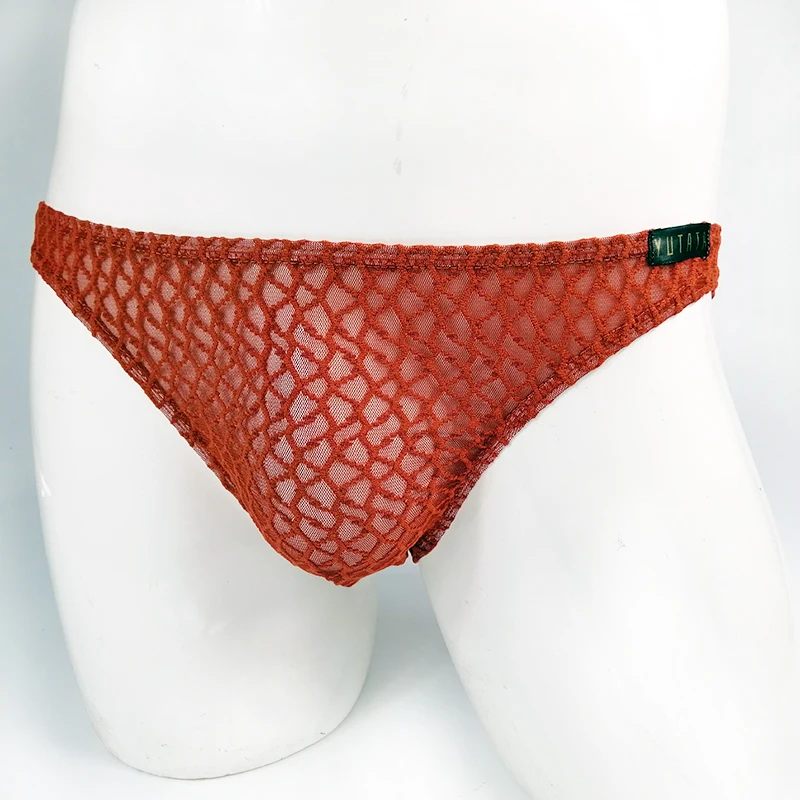 2019 модное мужское однотонное женское Прозрачное нижнее белье сексуальные трусы