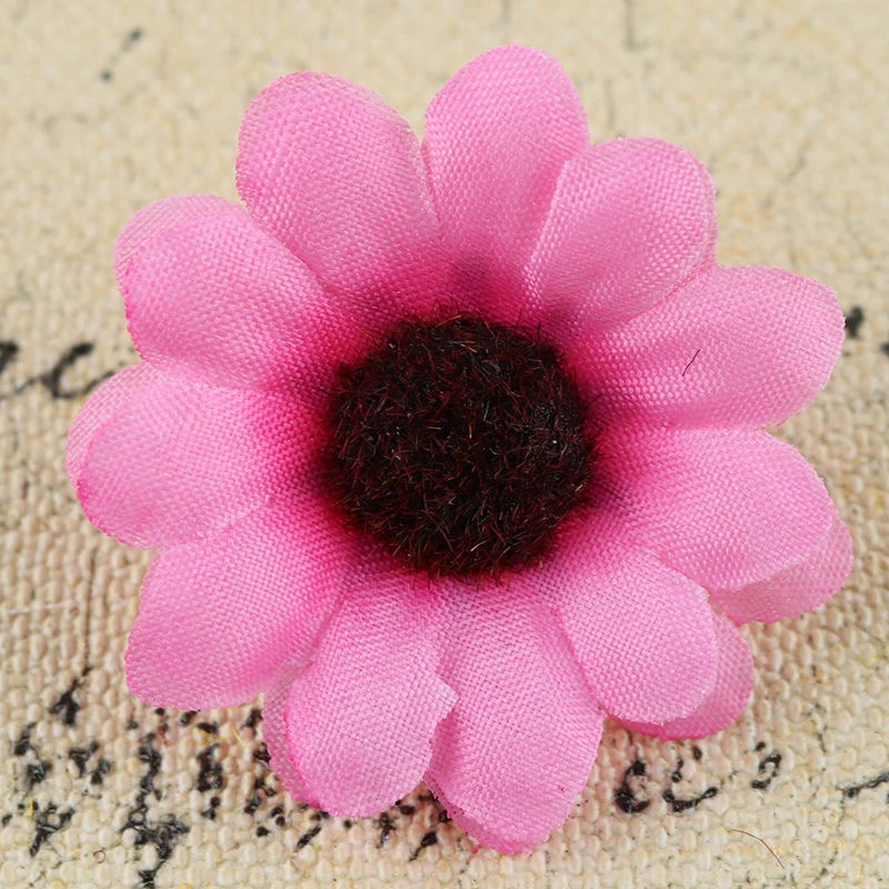 100 ШТ. красивые подсолнухи красочные для свадьбы и Украшения дома|sunflower decorations for