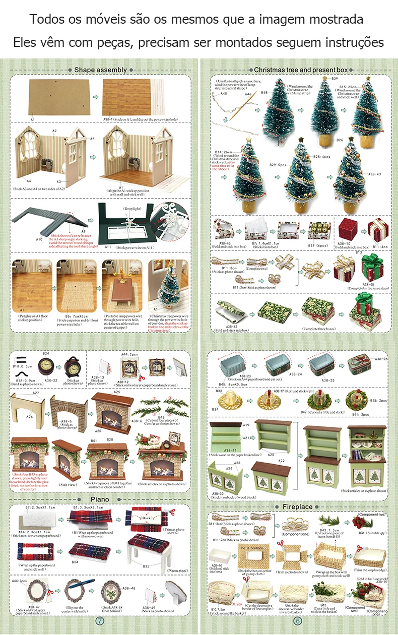 CUTEBEE кукольный домик Миниатюрный DIY кукольный домик с деревянная мебель для дома игрушки для детей подарок на день рождения Z007