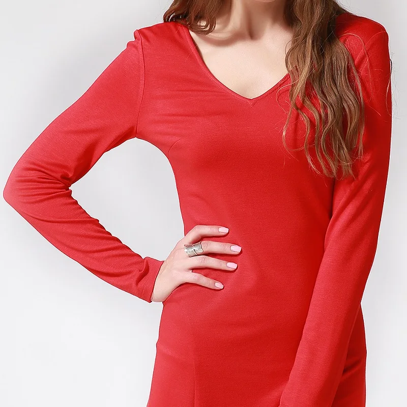 Мода осень Повседневное Для женщин мини-платье Сексуальная Bodycon Платье