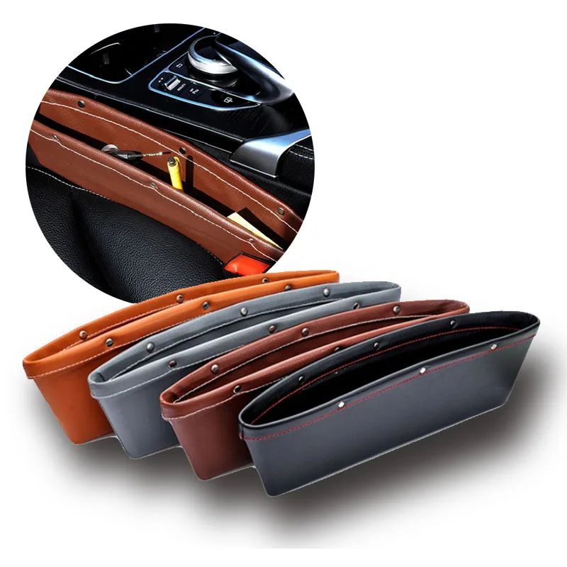 2 шт./компл. карманный органайзер на сиденье автомобиля|seat gap pocket|car seat pocketseat storage box