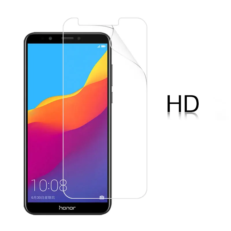 Антибликовая матовая пленка для Huawei Honor 7C AUM L41 LND AL30 AL40 HD прозрачная глянцевая с