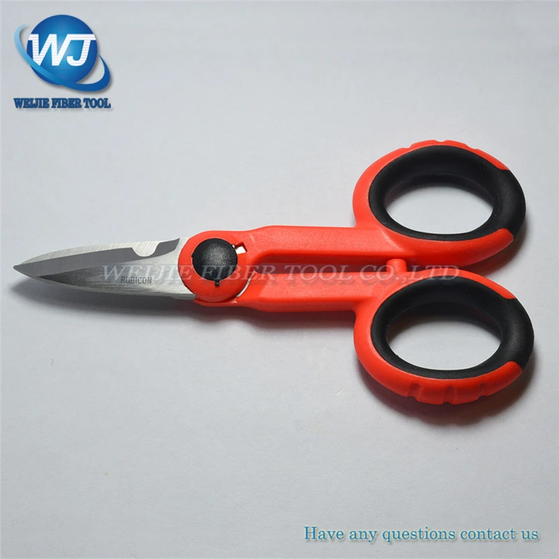 Волоконно оптические кевларовые ножницы для резки кевларовое арамидное волокно