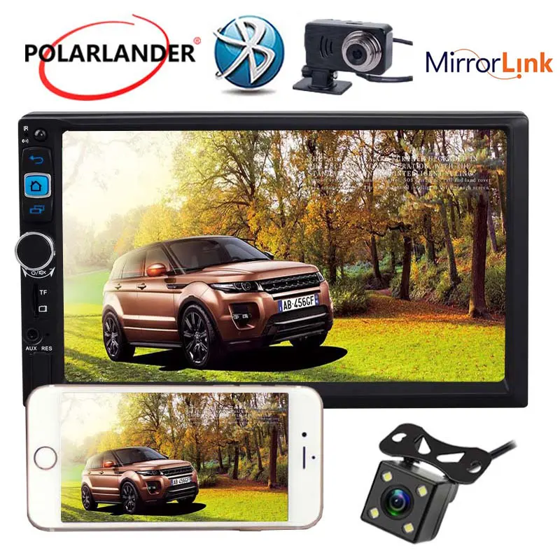 Автомобильный MP5 плеер с сенсорным экраном зеркальная Ссылка DVR + камера заднего