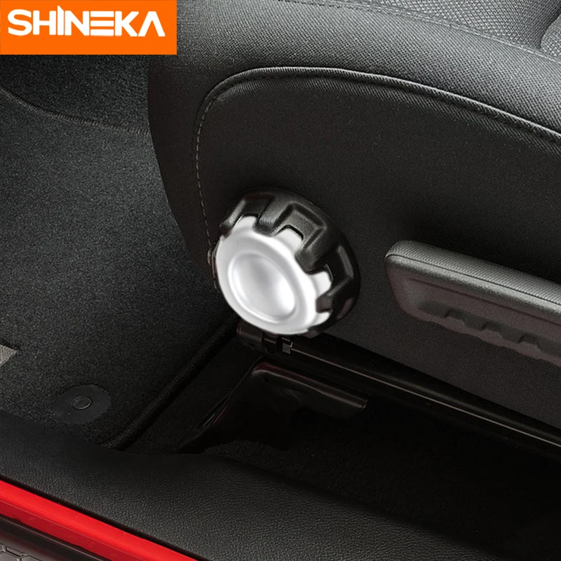 Молдинги для салона автомобиля SHINEKA Jeep Wrangler JL 2018 + ручка регулировки сиденья