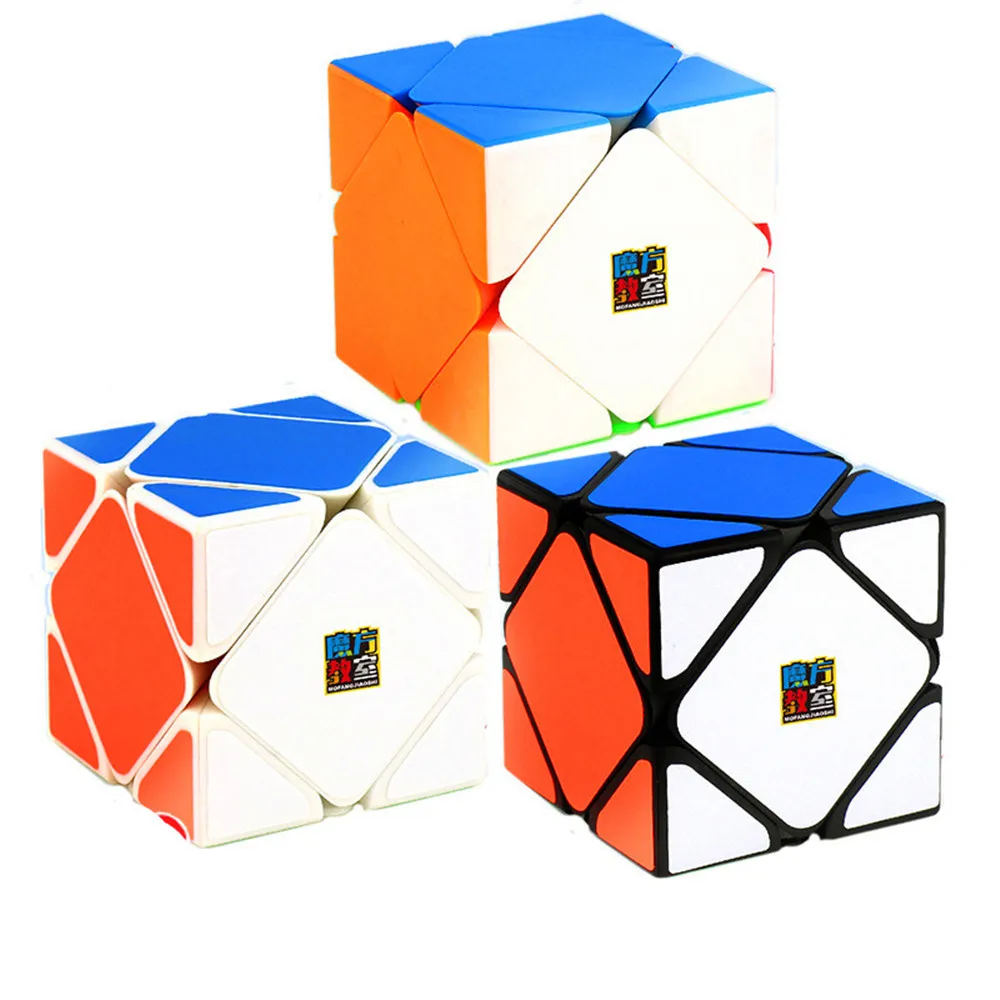 MOYU MoFangJiaoShi Skew углеродное волокно 3x3x3 профессиональный конкурсный магический куб