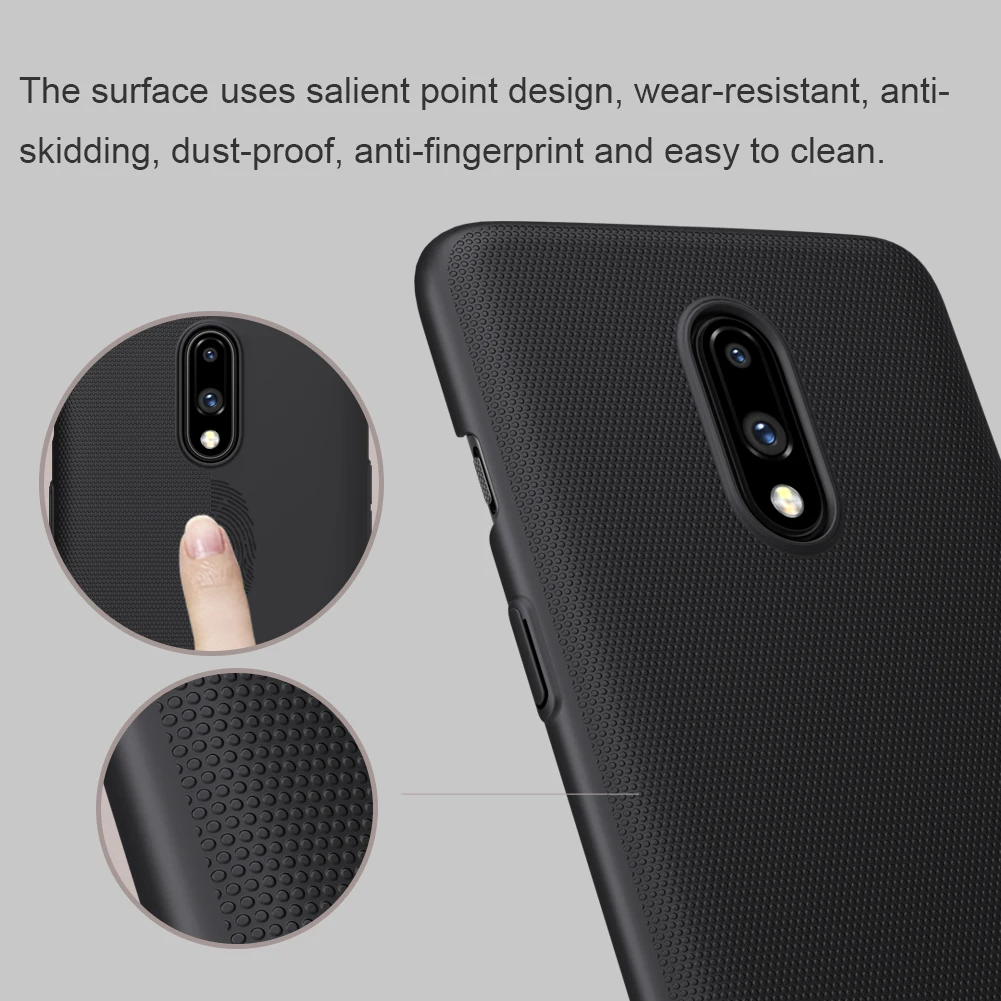 Для Oneplus 7 чехол для телефона NILLKIN Супер Матовый Защитный матовый Pro тонкий прочный