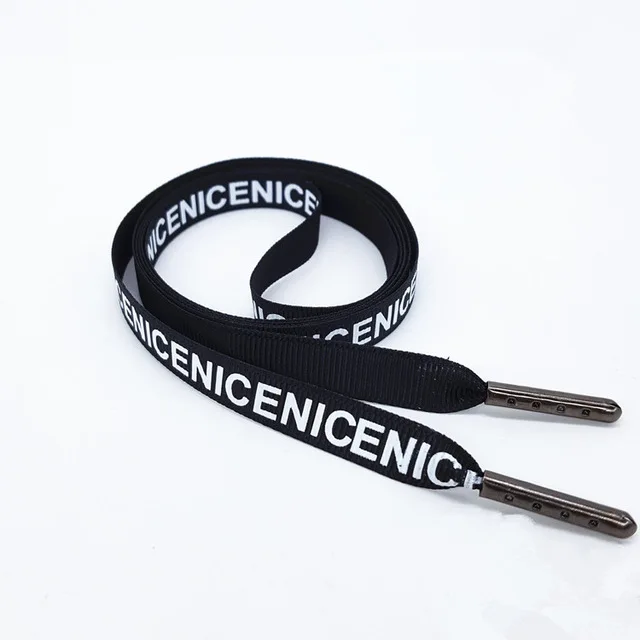 Горячая распродажа 10 мм печатные буквы NICE Grosgrain декоративные кроссовки со