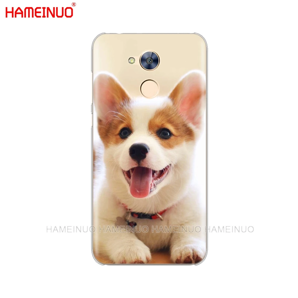 HAMEINUO корги собака милые животные мультфильм чехол для телефона huawei Honor 10 V10 4A 5A 6A 7A 6C 6X7X8 9 LITE - Цвет: 43445