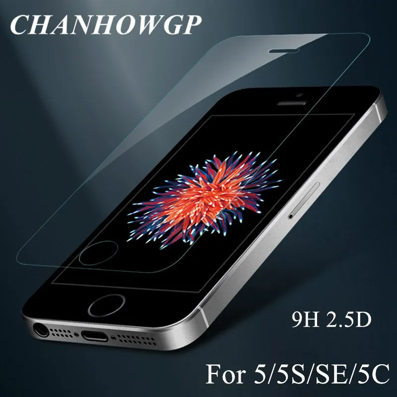 Защитное стекло закаленное 9H 2.5D для iPhone 5/SE/5/5c/5se/iPhone 5|clear screen protector|screen protectortempered glass