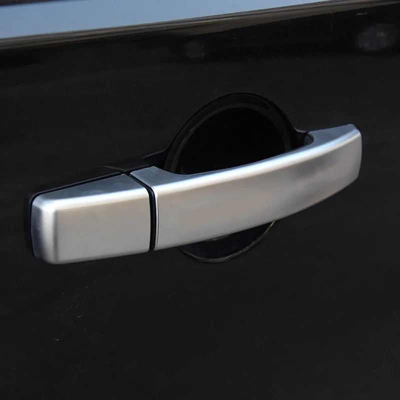8 шт. отделка дверных ручек для Land Rover Discovery 4 2010- LR4 Range Rover Sport 08-13 автомобильные аксессуары для freelander 2 2010