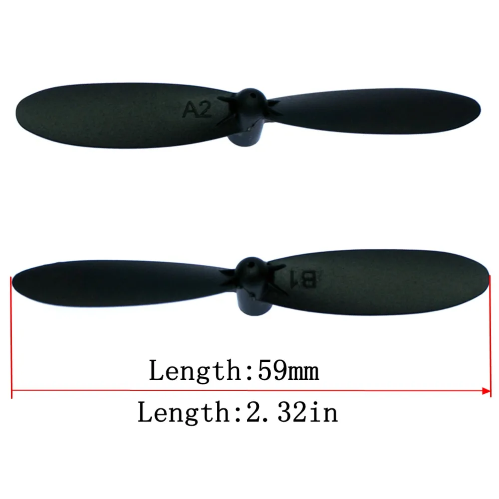 Длина = 59 мм лопасть пропеллера для мини-квадрокоптера Rc Mini RC Drone 903H 903HS | Игрушки и