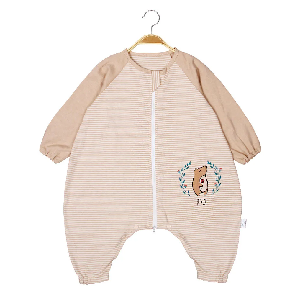 Colorful Cotton Детский спальный конверт для малышей, детская одежда, весенний спальный мешок, мягкий хлопковый комплект постельного белья с рисунком - Цвет: Colorful Cotton