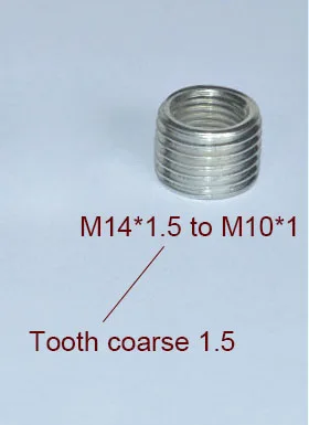 5 шт. M6 к M10, M8 к M10, M10 к M14 резьбовой полый Трубчатый Адаптер с внутренней наружной резьбой переходник конвейера - Цвет: Сливовый