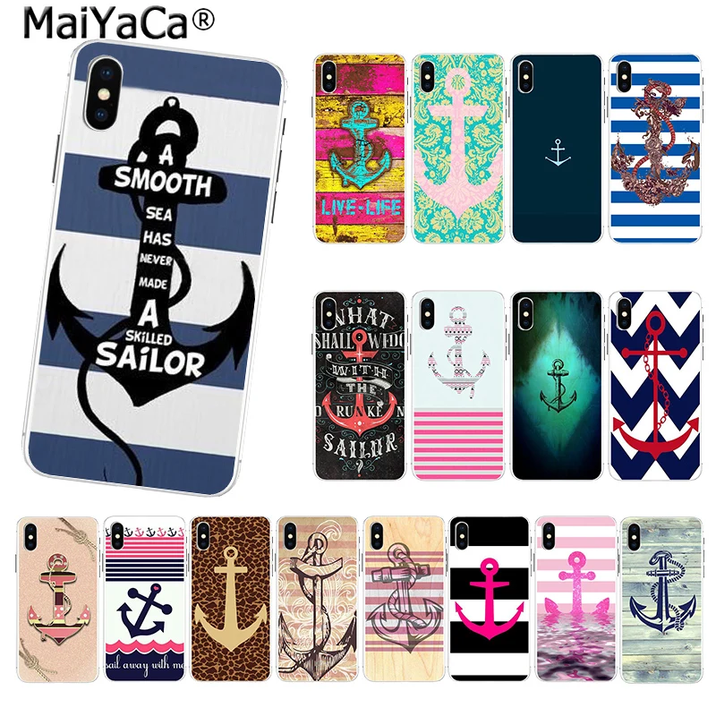 

MaiYaCa Hot Boat Anchor on sell funny Fashion phone case for iphone 13 SE 2020 11 pro 8 7 66S Plus X 10 5S SE XR XS XS MAX cover